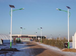 太陽(yáng)能鋰電路燈